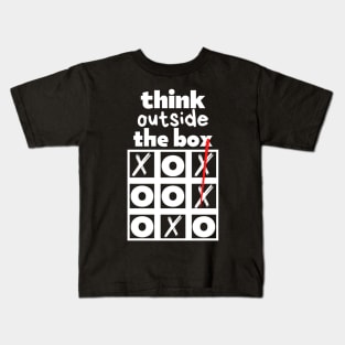 think outside of the box Kids T-Shirt